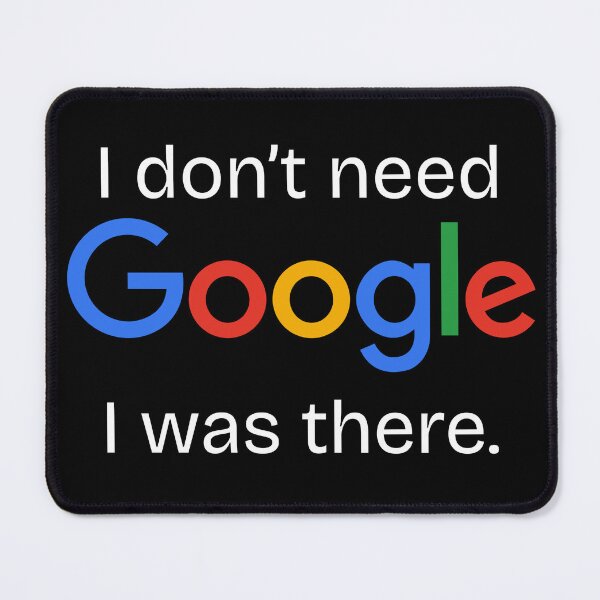 Item preview, I don't need Google, I was there (BLACK) designed and sold by kataanger.