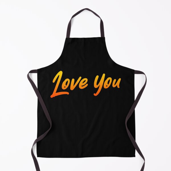 Item preview, Love You, Orange Handwritten  designed and sold by Memes N Lore .