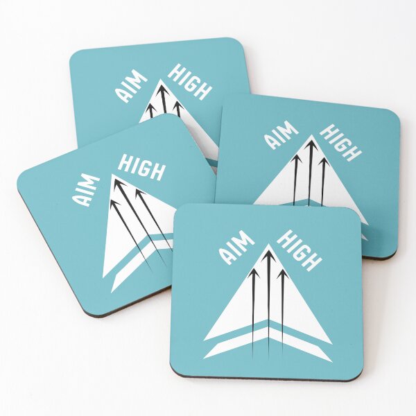 Item preview, Aim High – Bold Minimal Motivation Graphic Design designed and sold by NilofaDesigns.