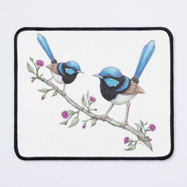 Item preview, Blue Wrens (sku #1) designed and sold by charactergirl.