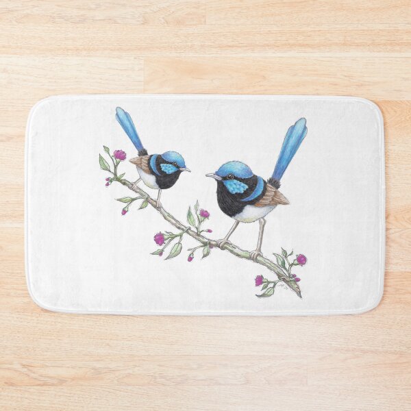 Item preview, Blue Wrens (sku #1) designed and sold by charactergirl.