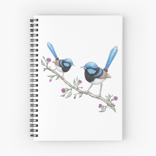 Item preview, Blue Wrens (sku #1) designed and sold by charactergirl.