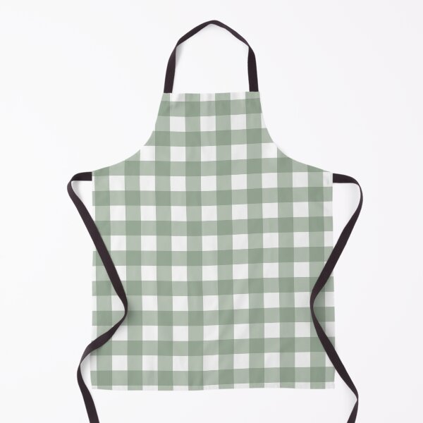 Item preview, Sage Green Cottagecore Gingham Checkered Pattern designed and sold by Razan Design Studio.