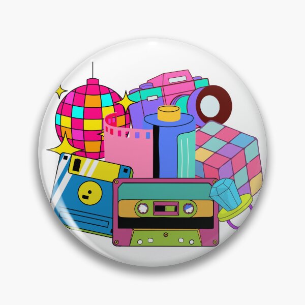 Item preview, 90s Nostalgia – Colors, Games and Pop Culture designed and sold by Unefleuralafois.