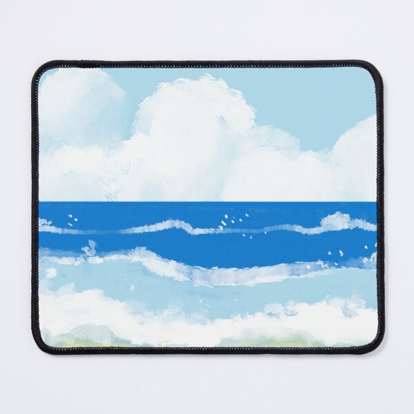 Item preview, Beach background sticker designed and sold by DesignPMG.