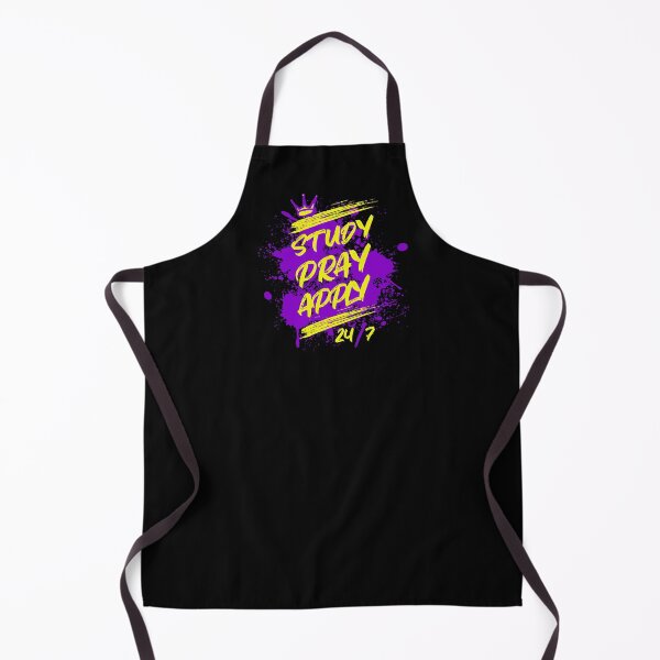 Item preview, Study Pray Apply 24/7 – Christian Faith Typography Design designed and sold by FFPrints.