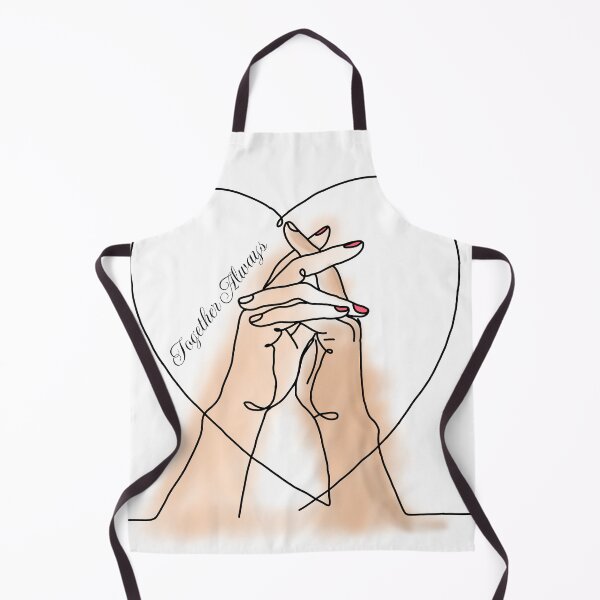 Item preview, Minimalist Hands Holding Line Art – Romantic Couple together always designed and sold by Fandom Universe.