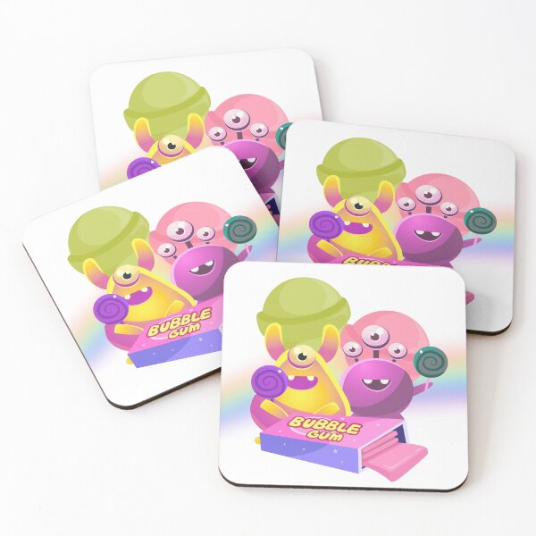 Item preview, Sweet Monsters – Joy and Bubble Gum designed and sold by Unefleuralafois.