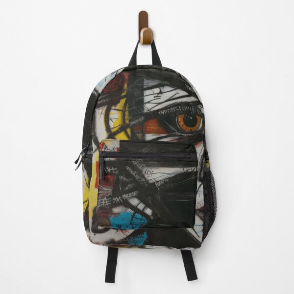 Item preview, Geometric Soul Shatter - Avant-Garde Abstract Portrait designed and sold by Slow Morning Art.