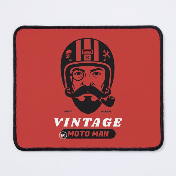 Item preview, vintage moto man designed and sold by Barlystudios.