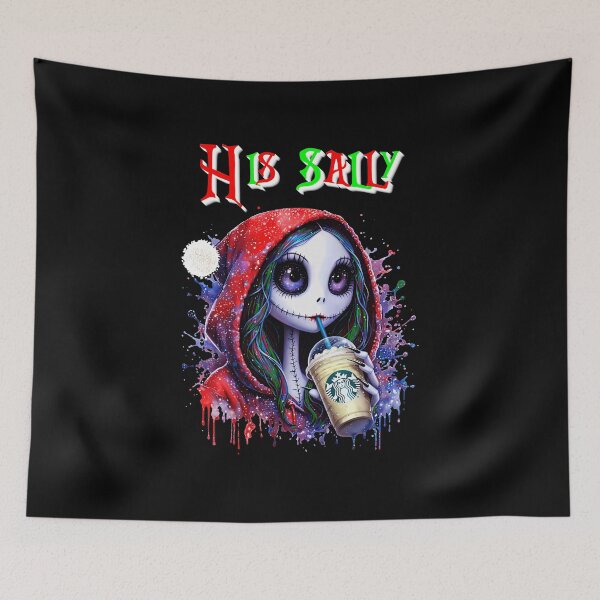 Item preview, His Sally Jack Skellington Movie Nightmare Before Christmas - Dark  designed and sold by AliHeinze.