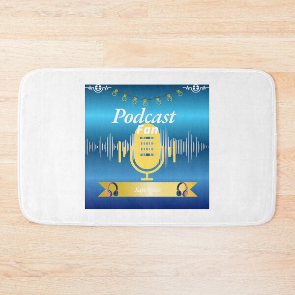 Item preview, Podcast Fan - Safe Space - Blue designed and sold by Unefleuralafois.
