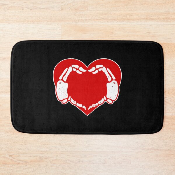 Item preview, Skeletal Hands Heart Gothic Valentine Red designed and sold by ytrgpbqutg53.