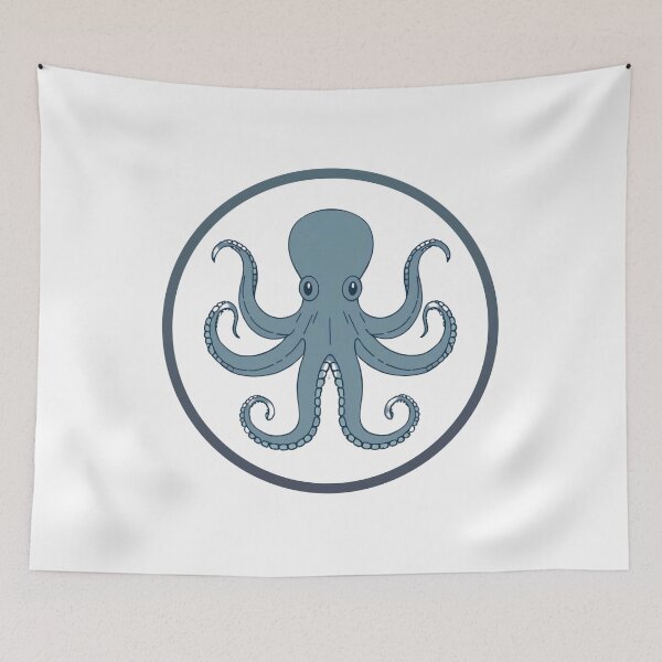 Item preview, Deep Thinker Octopus designed and sold by NogiArt.