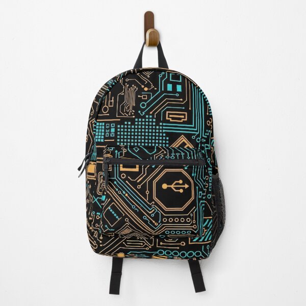 Item preview, Neon Circuit Blueprint designed and sold by Kaleidoscope Print.