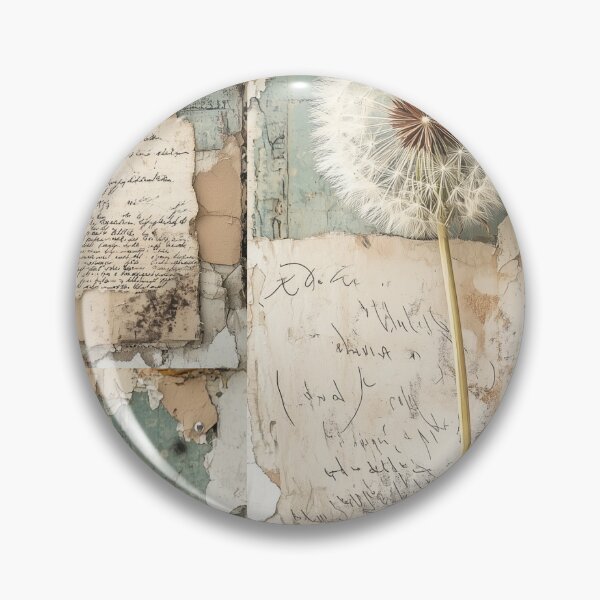 Item preview, Distressed Dandelion Abstract 1 designed and sold by simplydesignart.