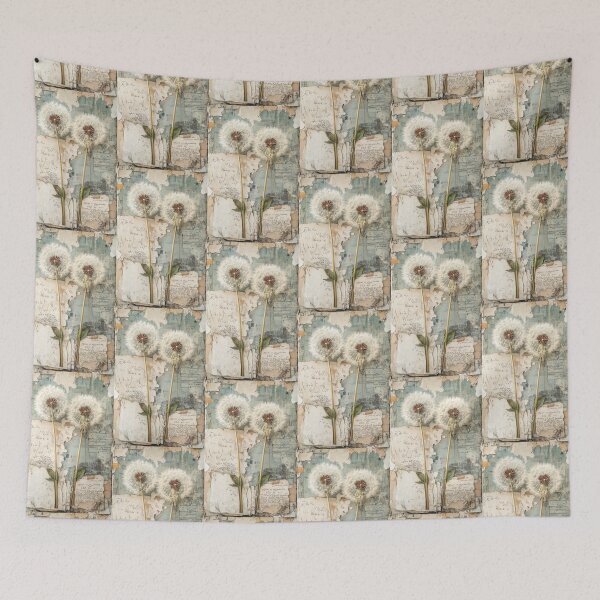 Item preview, Distressed Dandelion Abstract 1 designed and sold by simplydesignart.