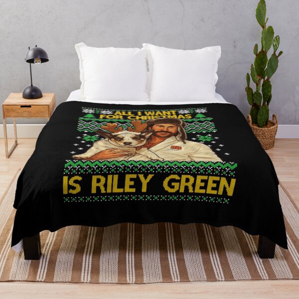 Item preview, All I Want For Christmas Is Riley Green Funny Holiday  designed and sold by gaqiope.