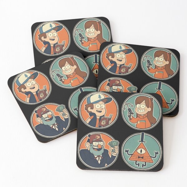 Item preview, mystery shack cartoon designed and sold by vicobook.