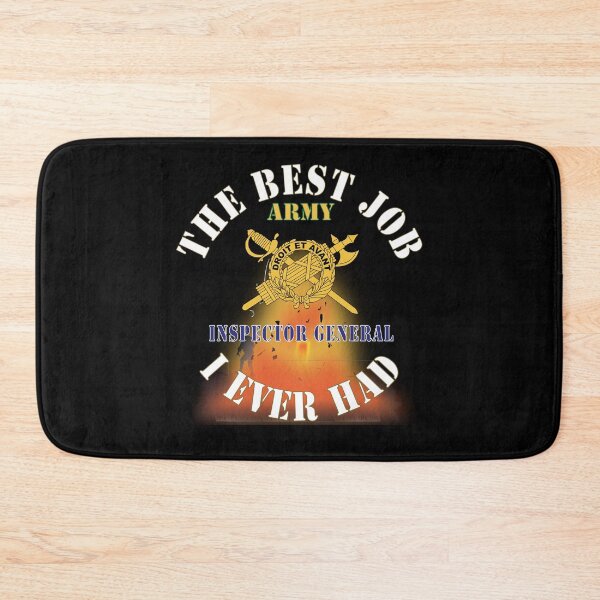 Item preview, Army - The Best Job I ever had  - Inspector General w White Txt - w Explode X 300 designed and sold by Military Insignia Products.