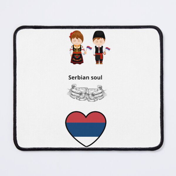Item preview, Serbian Soul - Traditional Folk Art and Cultural Pride Design designed and sold by Mastalina99.