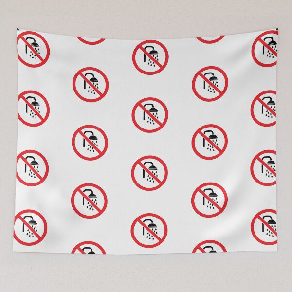 Item preview, No Shower designed and sold by Fire TheMann.