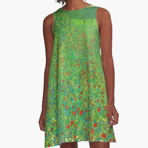 Item preview, HD. A Field of Poppies, by Gustav Klimt . HIGH DEFINITION designed and sold by MINDTHECHERRY.