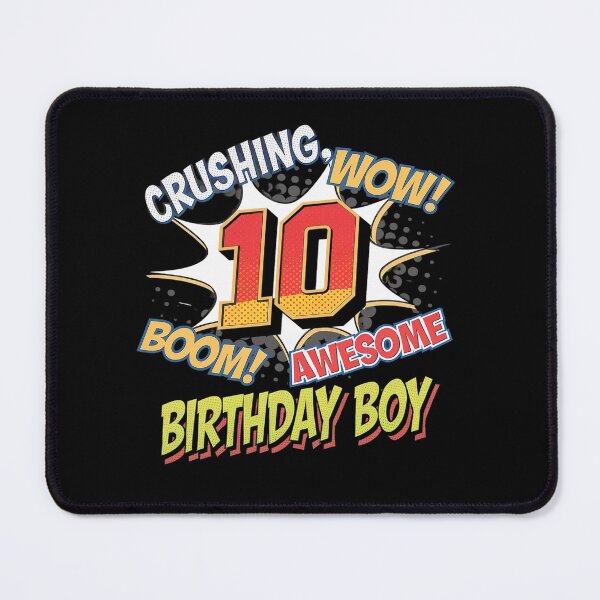 Item preview, 10th Birthday Kids Comic Style Kids Boys 10 Year Old designed and sold by angolinnArt.