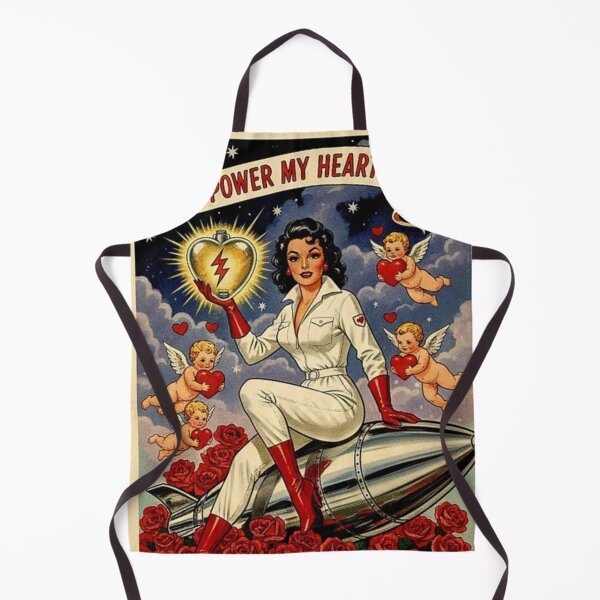 Item preview, You Power My Heart Drive: Retro Rocket Valentine designed and sold by Art's Diner.