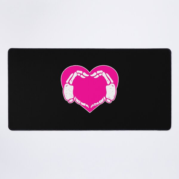 Item preview, Skeletal Hands Heart Gothic Valentine Pink designed and sold by ytrgpbqutg53.