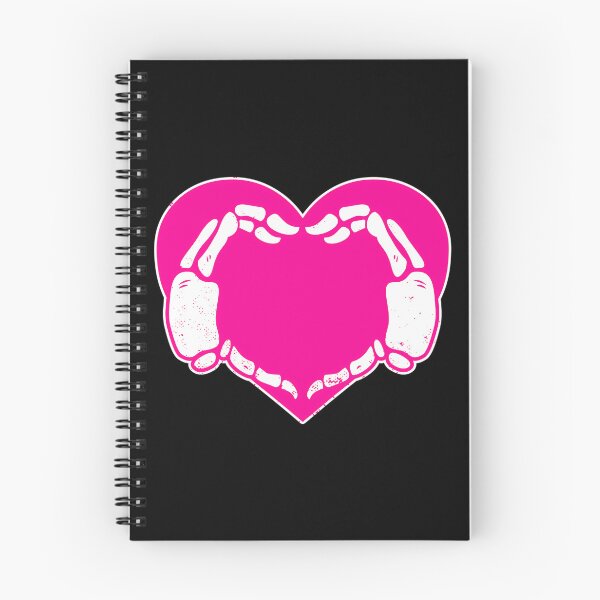 Item preview, Skeletal Hands Heart Gothic Valentine Pink designed and sold by ytrgpbqutg53.