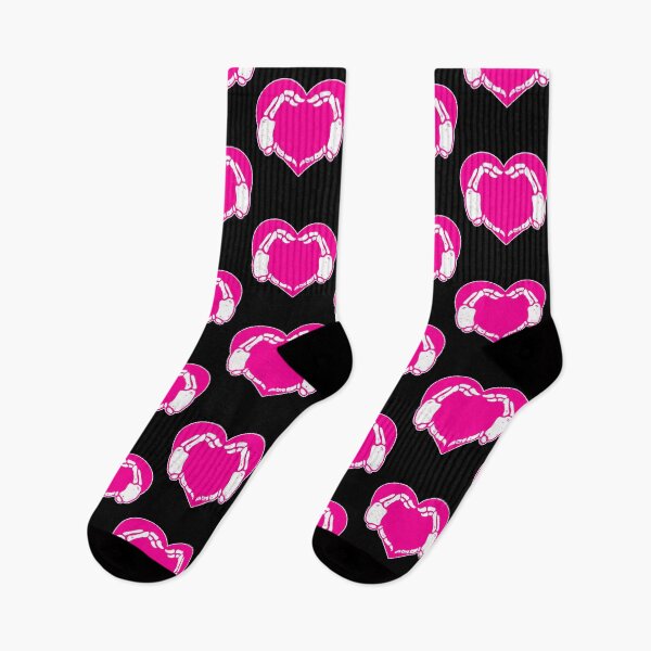 Item preview, Skeletal Hands Heart Gothic Valentine Pink designed and sold by ytrgpbqutg53.