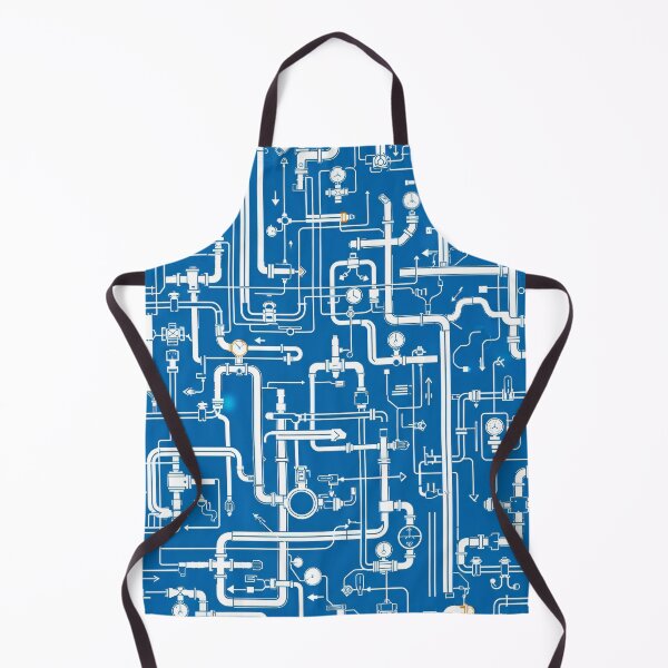 Item preview, Pipe Network Blueprint designed and sold by Kaleidoscope Print.