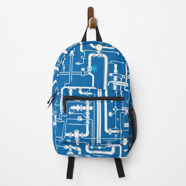 Item preview, Pipe Network Blueprint designed and sold by Kaleidoscope Print.