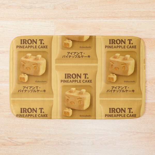 Item preview, Iron T Pineapple Cake – Japanese Snack Toy Packaging designed and sold by ZKOZKOHI.