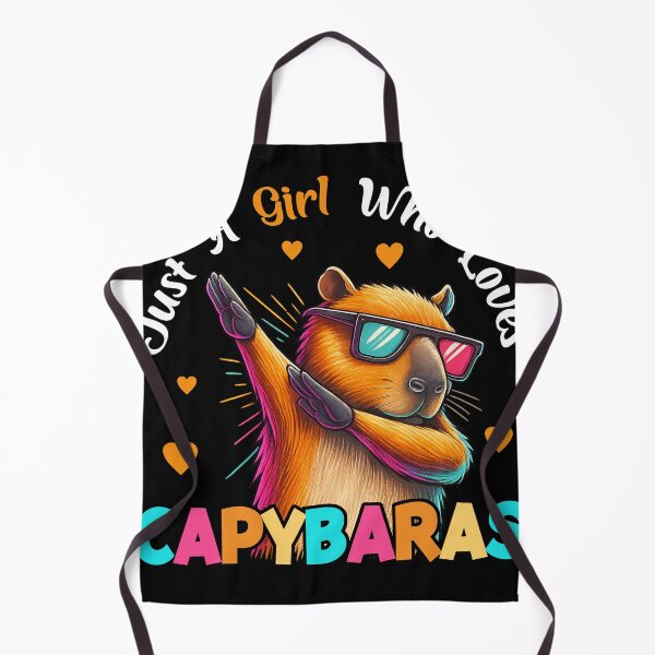 Item preview, Funny Dabbing Capybara Girl T-Shirt designed and sold by LarryMBrown.