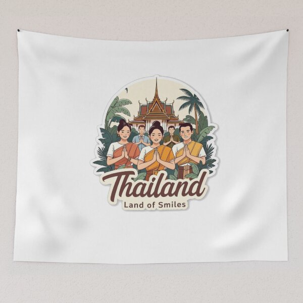Item preview, Traditional Thai Culture | Thailand Land Of Smiles designed and sold by Dikshant Goyal.