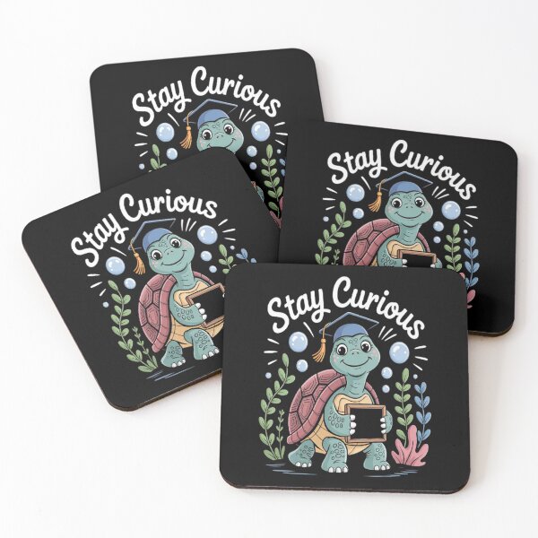 Item preview, Stay Curious Embrace The Journey Of Learning Tortoise Wisdom Niche designed and sold by StuffNestie.