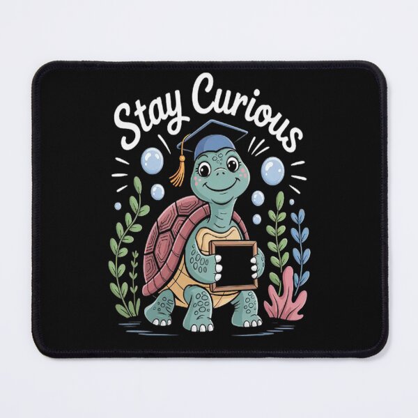 Item preview, Stay Curious Embrace The Journey Of Learning Tortoise Wisdom Niche designed and sold by StuffNestie.