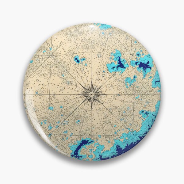 Item preview, Vintage Coastal Chart designed and sold by Kaleidoscope Print.