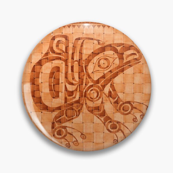 Item preview, Northwest Coast Cedar Frog Design designed and sold by Tiffany's Designs.