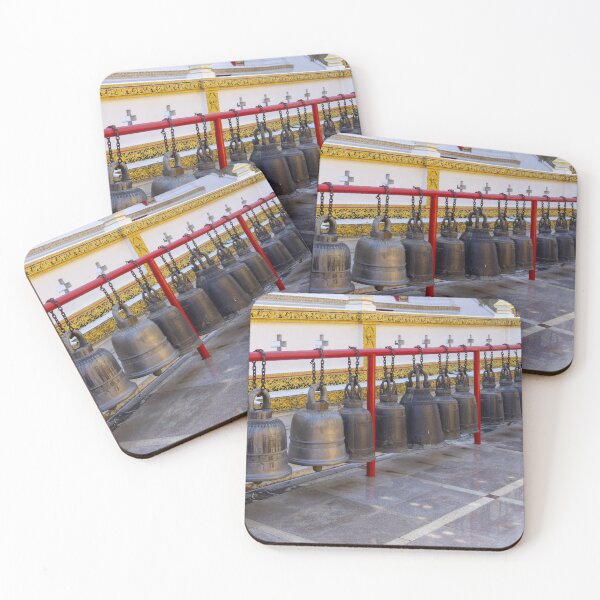 Item preview, Bells in a temple in Thailand designed and sold by pietrofoto.