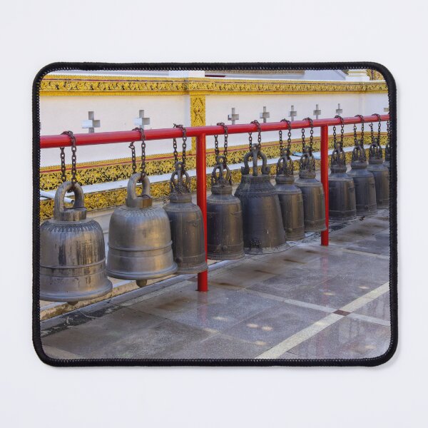 Item preview, Bells in a temple in Thailand designed and sold by pietrofoto.