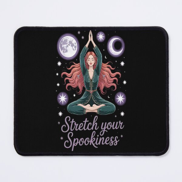 Item preview, Stretch Your Spookiness Embrace Witchy Yoga Magic designed and sold by StuffNestie.