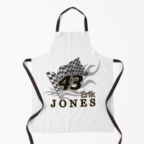Item preview, Erik Jones - Flag and Flames designed and sold by TracksideTeesShop.