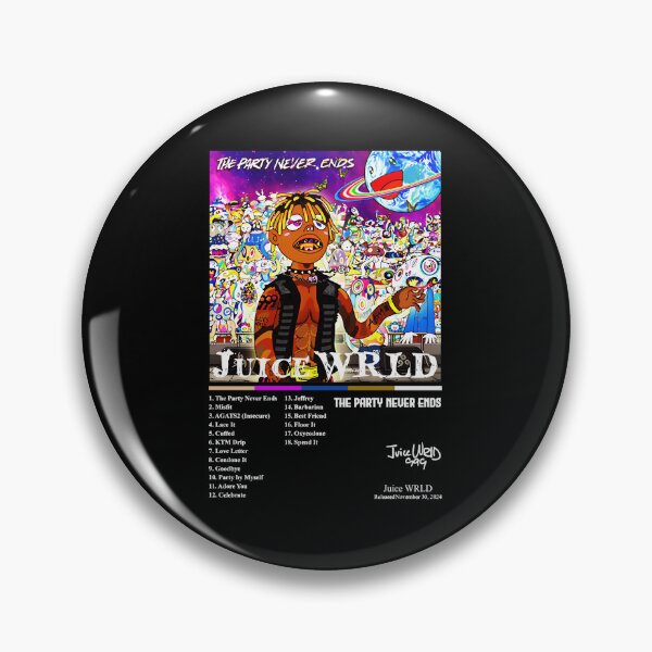 Item preview, Juice Wrld-The Party Never Ends  designed and sold by Stephencurry2x.