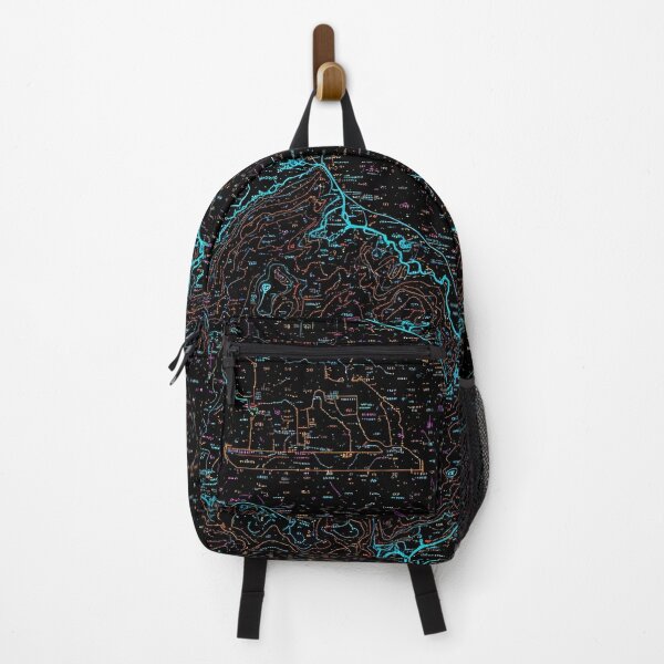 Item preview, Neon Terrain Grid designed and sold by Kaleidoscope Print.