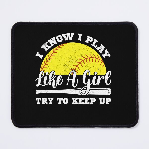 Item preview, Play Like a Girl Softball T-Shirt designed and sold by LarryMBrown.