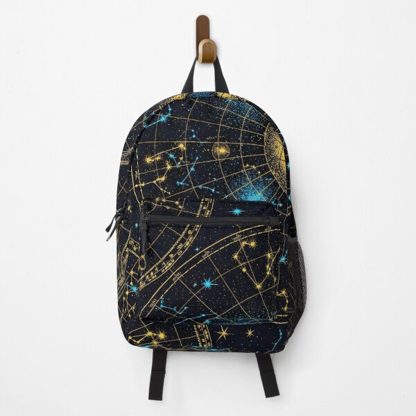 Item preview, Golden Zodiac Star Map designed and sold by Kaleidoscope Print.