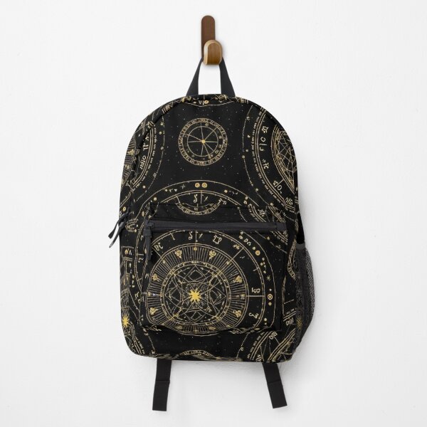 Item preview, Zodiac Wheel Night Pattern designed and sold by Kaleidoscope Print.